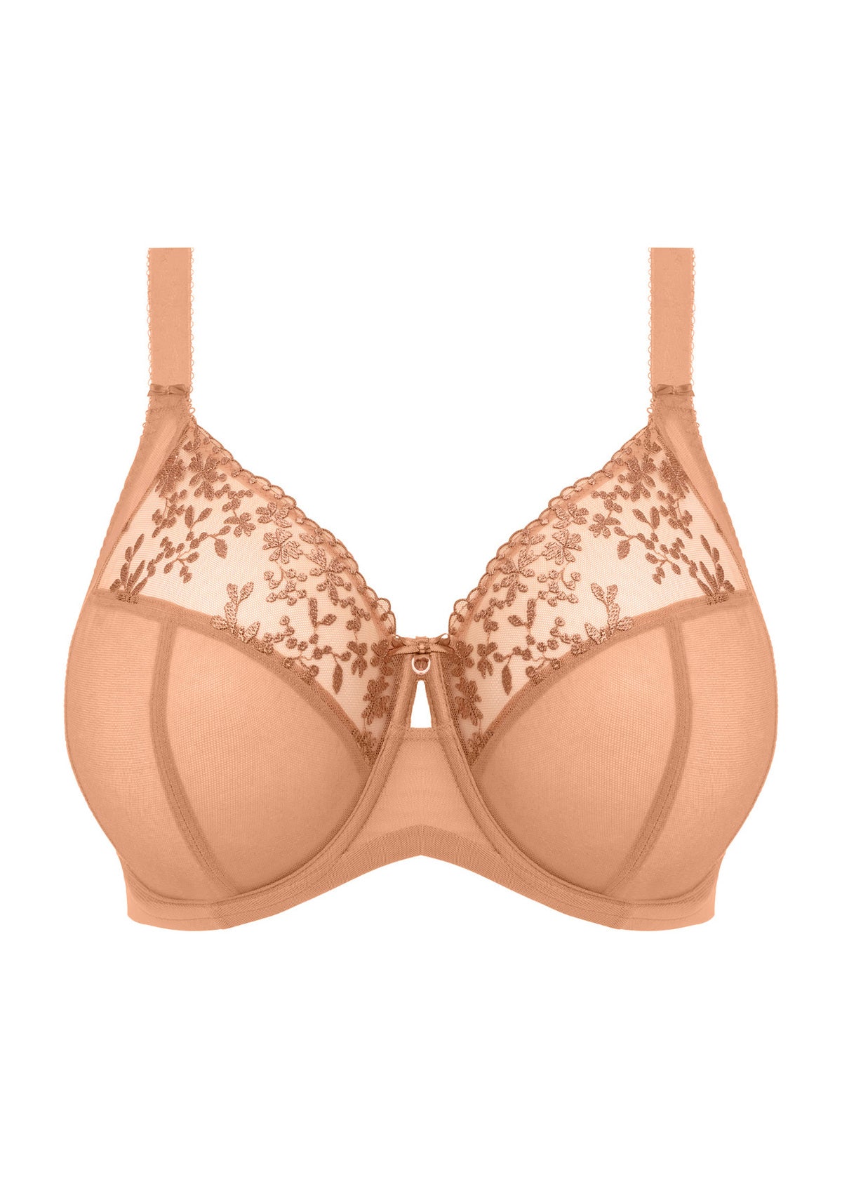 elomi Zarla Cafe Au Lait Stretch Banded Bra