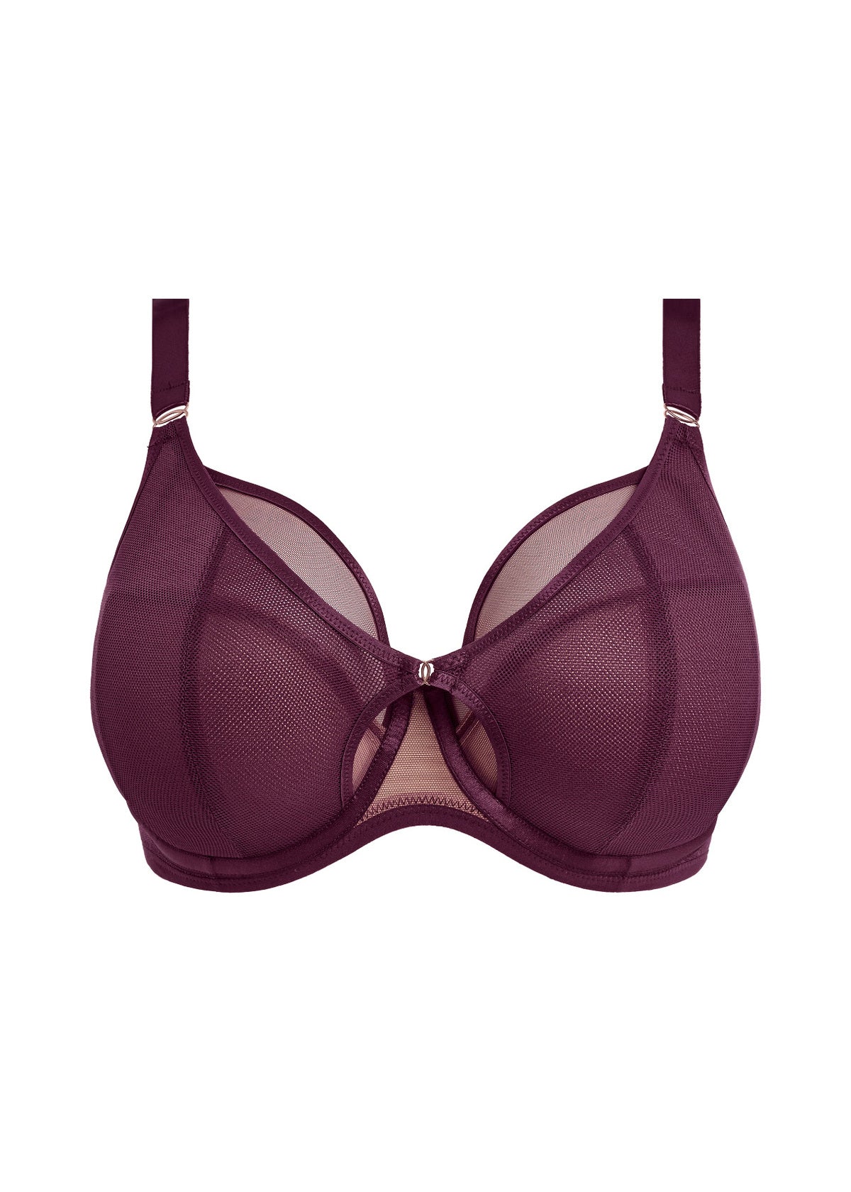 elomi Kintai Blackberry Plunge Bra