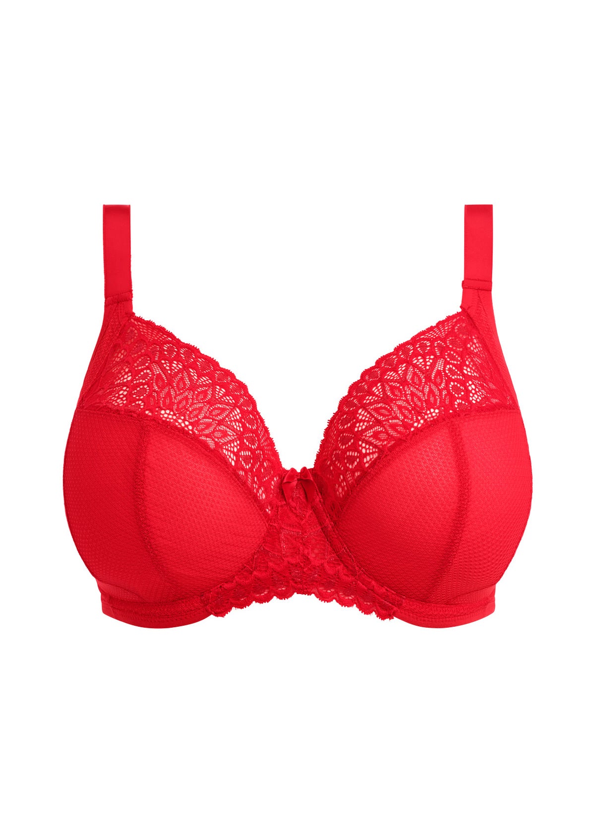 elomi Tiernie Red Stretch Plunge Bra