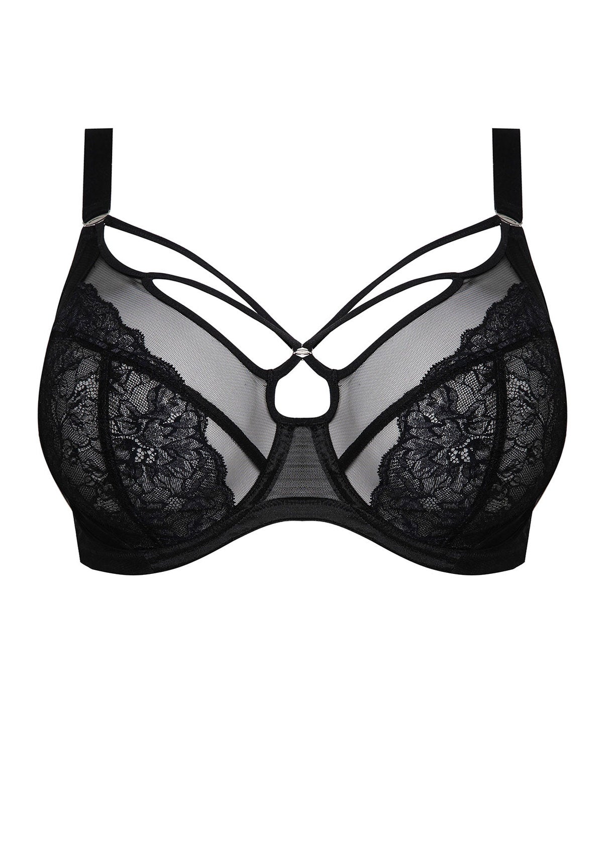 elomi Brianna Black Plunge Bra