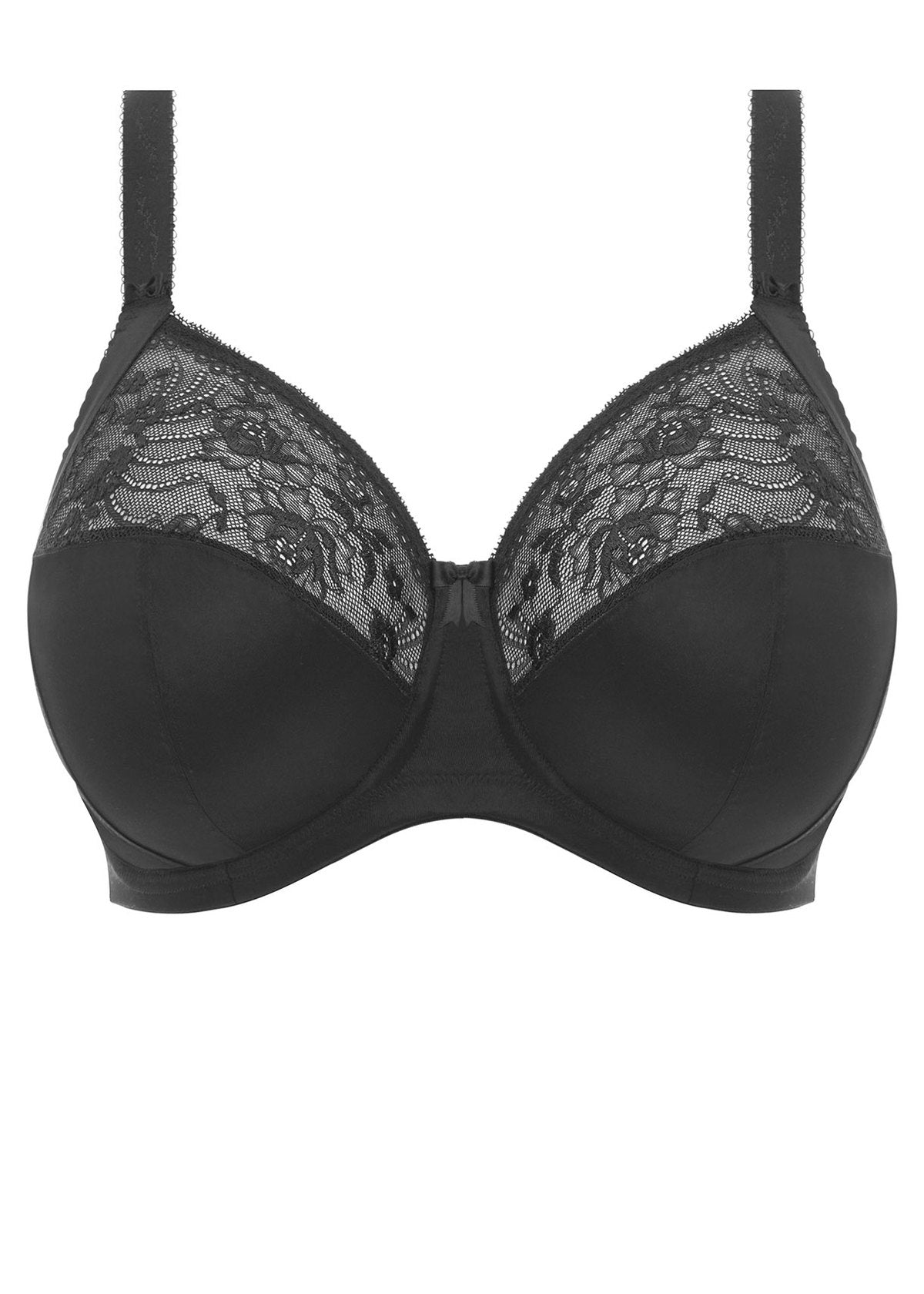elomi Morgan Black Stretch Banded Bra
