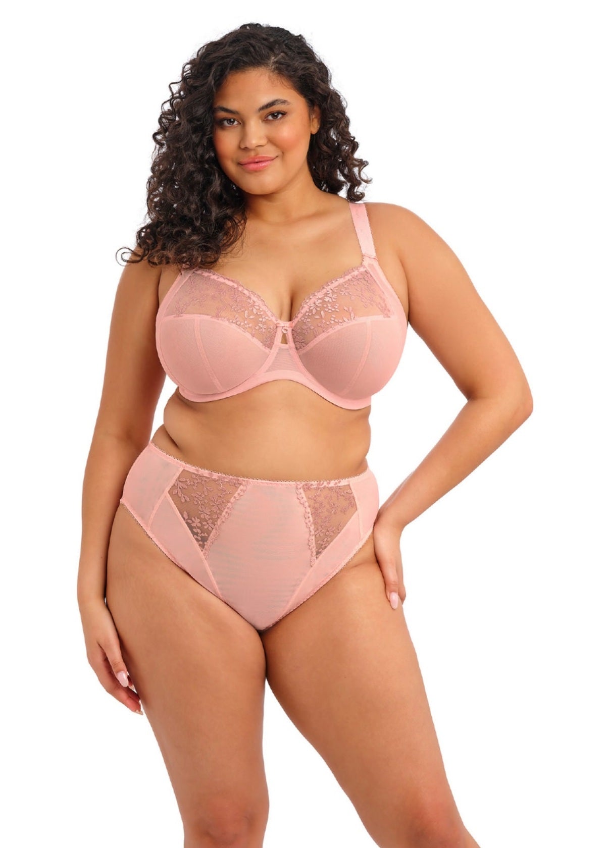 elomi Zarla Rose Bud Stretch Banded Bra