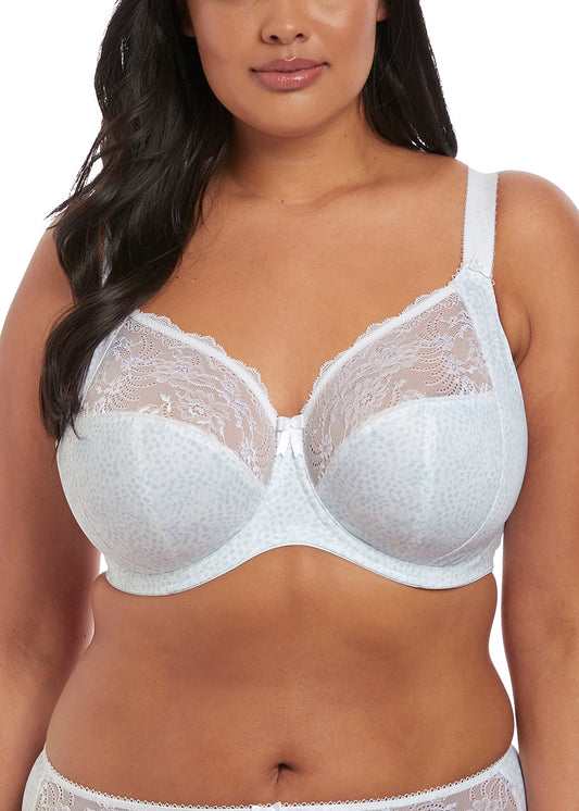 elomi Morgan White Stretch Banded Bra