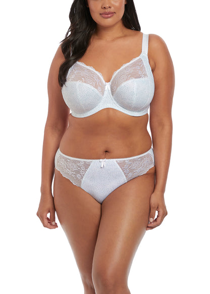 elomi Morgan White Stretch Banded Bra