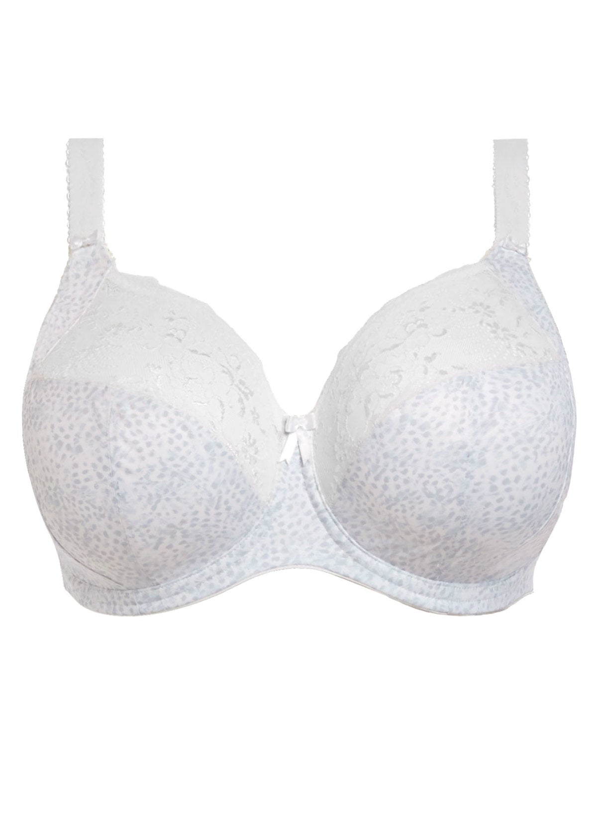 elomi Morgan White Stretch Banded Bra
