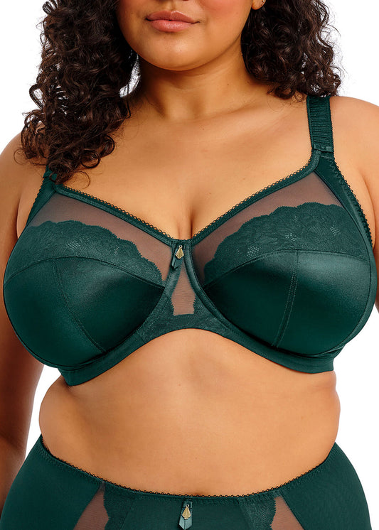 elomi Cate Allure Deep Emerald Full Cup Banded Bra