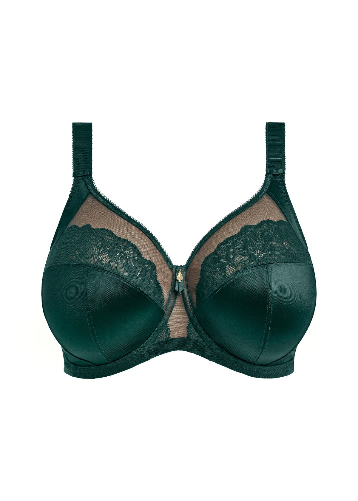 elomi Cate Allure Deep Emerald Full Cup Banded Bra