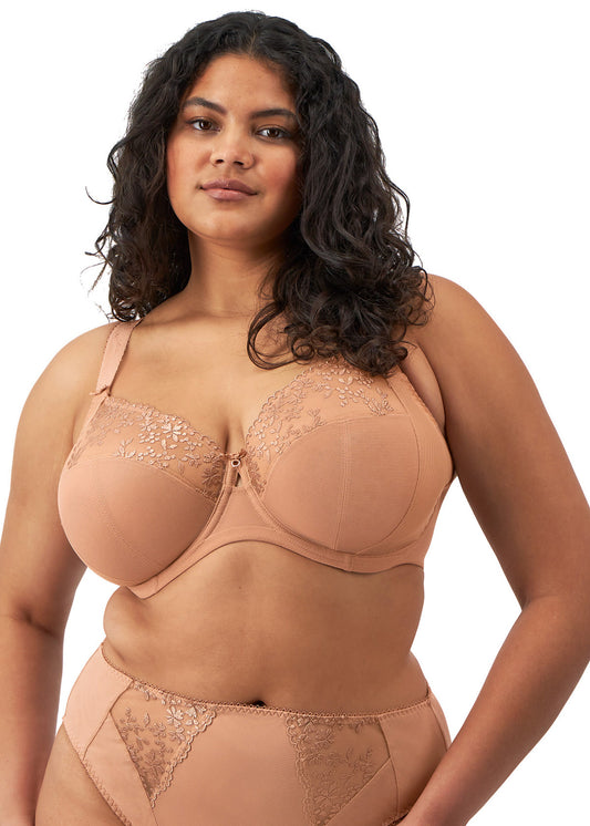 elomi Zarla Cafe Au Lait Stretch Banded Bra