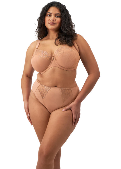 elomi Zarla Cafe Au Lait Stretch Banded Bra