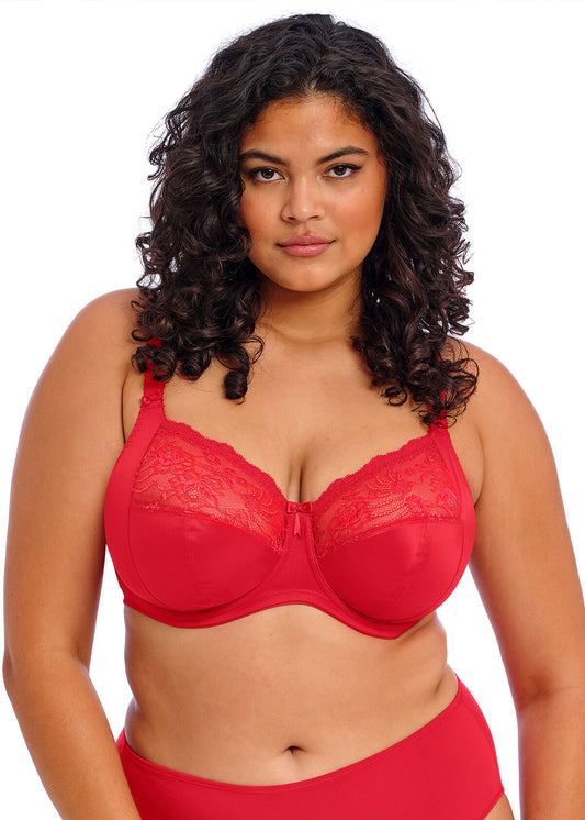 elomi Morgan Haute Red Stretch Banded Bra