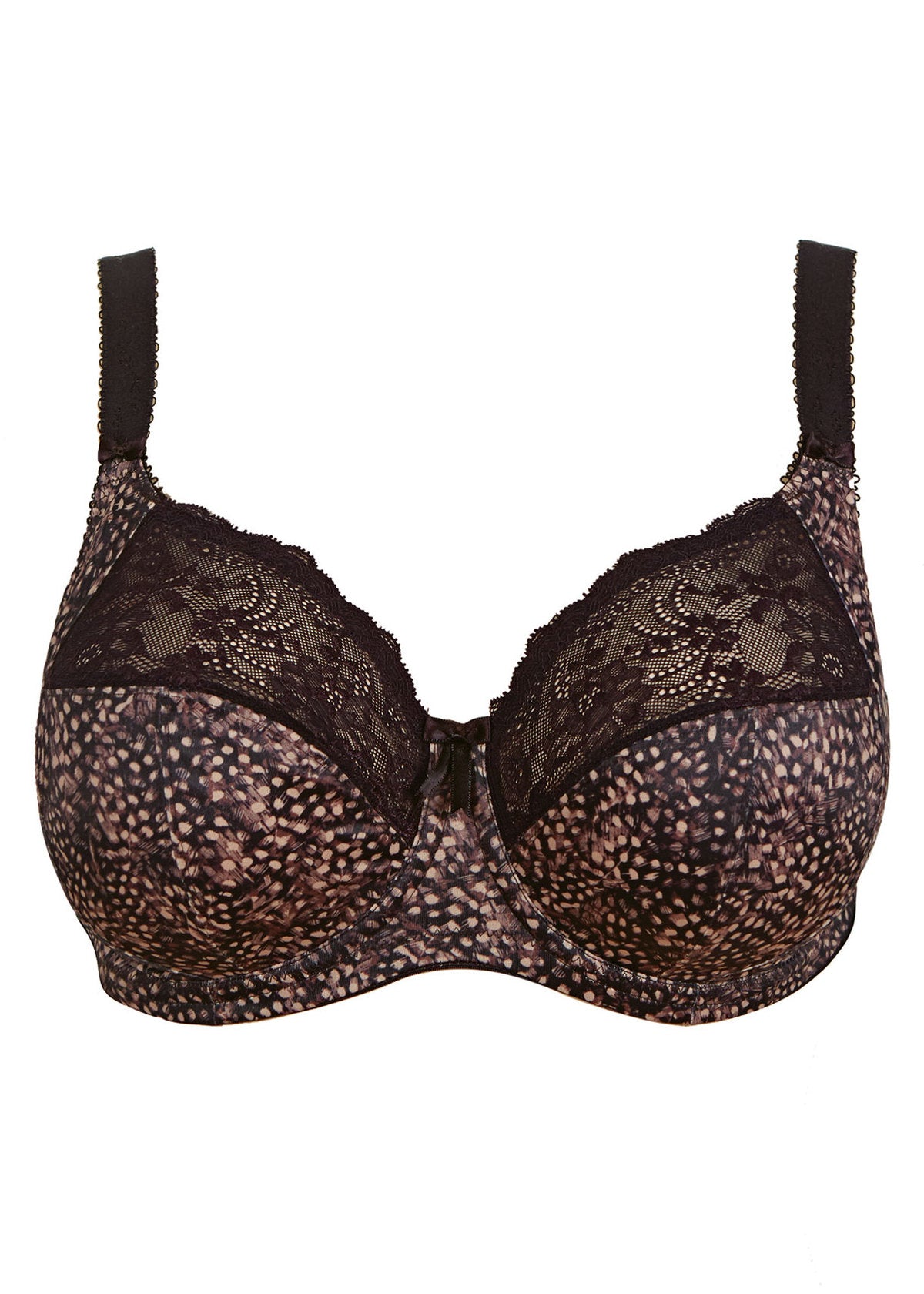 elomi Morgan Ebony Stretch Banded Bra