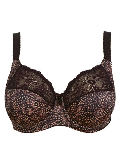elomi Morgan Ebony Stretch Banded Bra