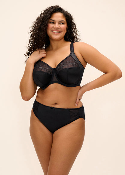 elomi Cate Black Full Cup Banded Bra