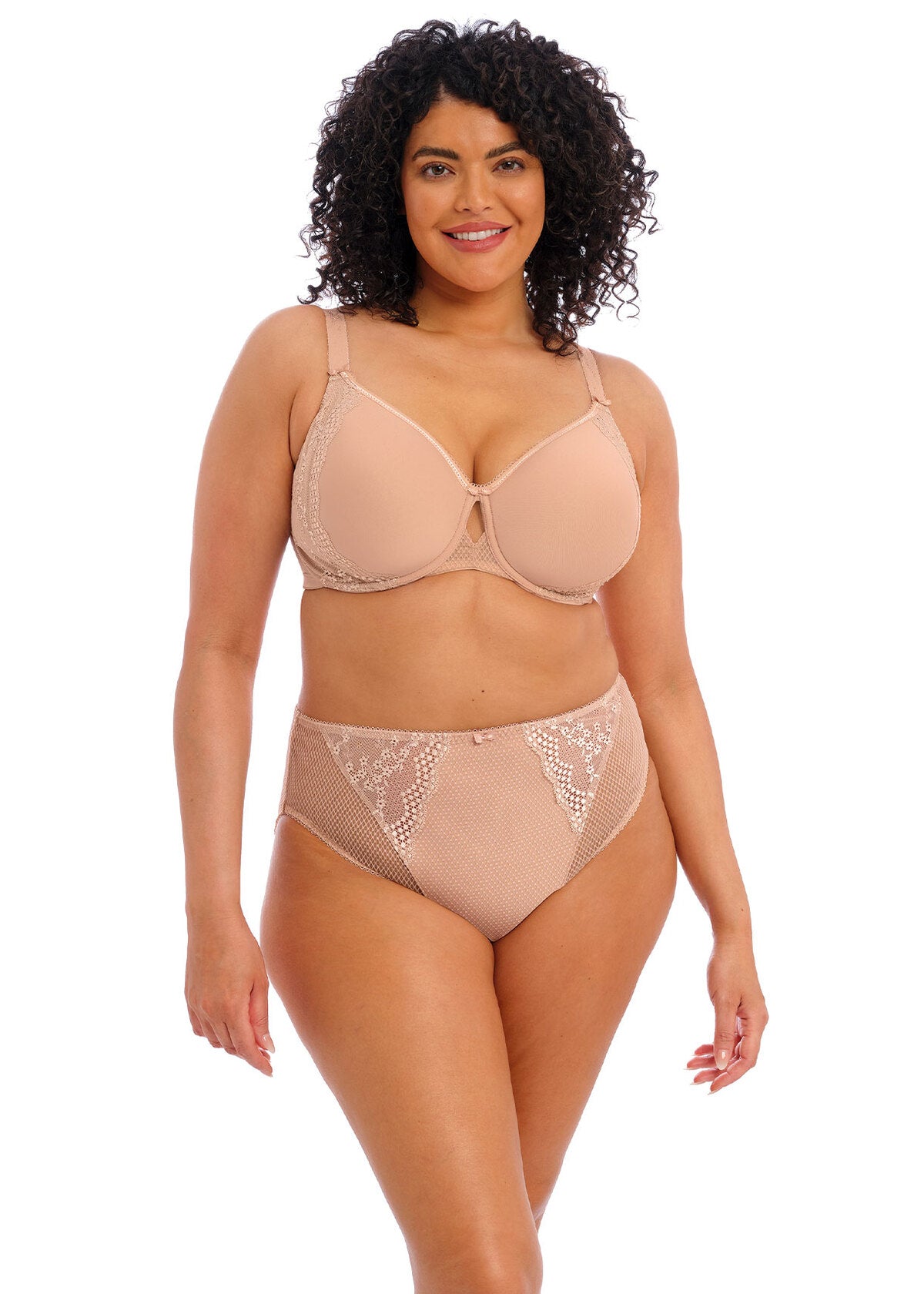 elomi Charley Fawn Bandless Spacer Molded Bra