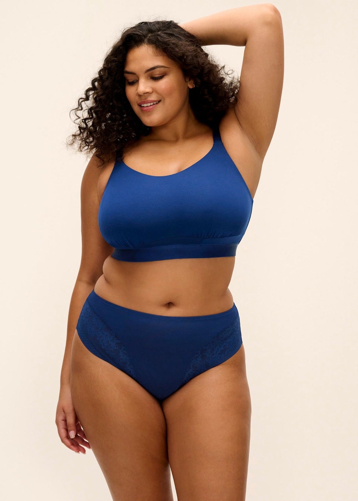 elomi Downtime French Navy Bralette