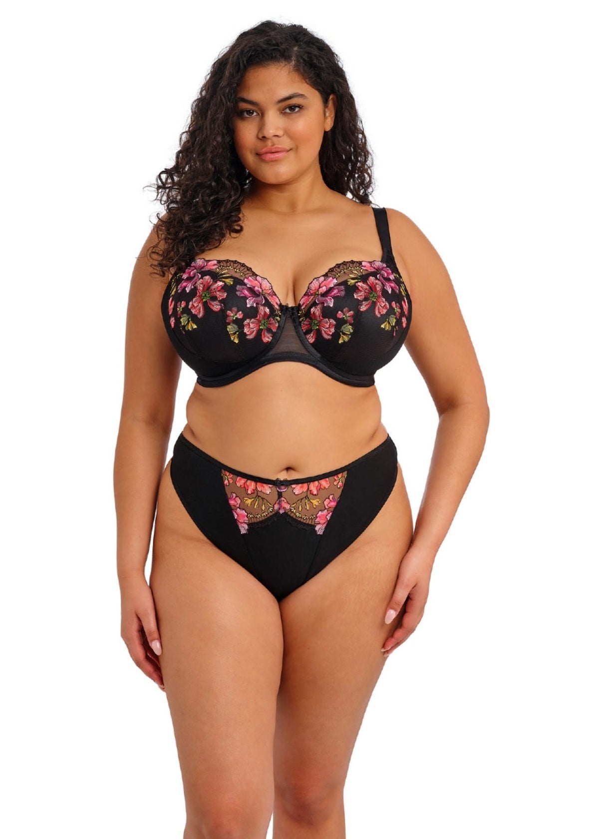 elomi Teagan Rainbow Padded Half Cup Bra