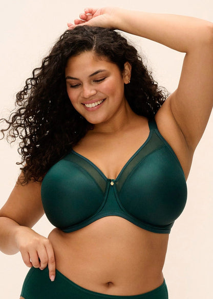 elomi Smooth Deep Emerald Molded Bra