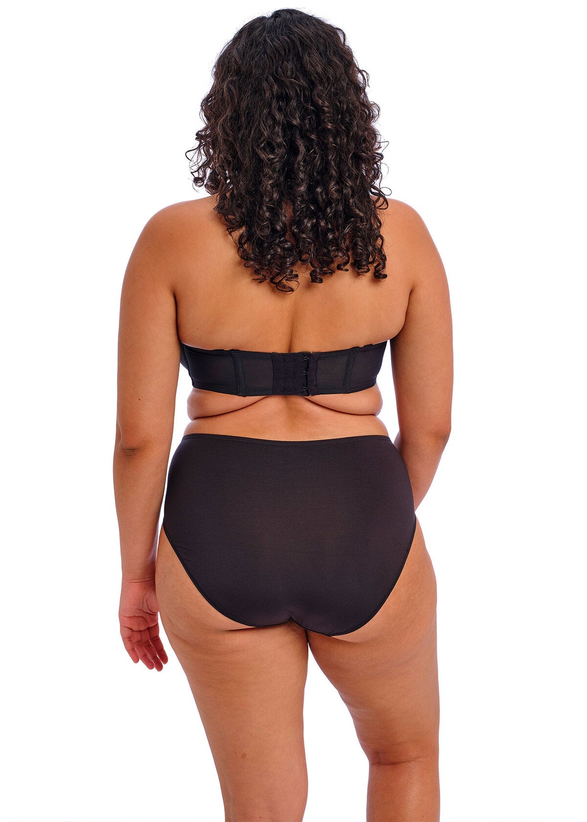 elomi Smooth Black Molded Strapless Bra