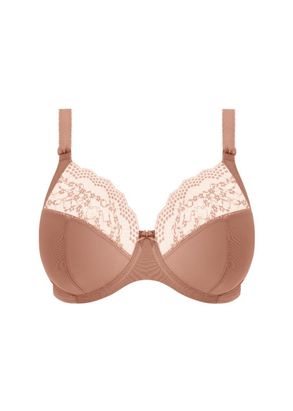 elomi Lucie Mocha Stretch Plunge Bra