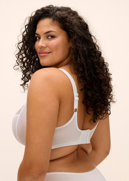 elomi Matilda White Plunge Bra