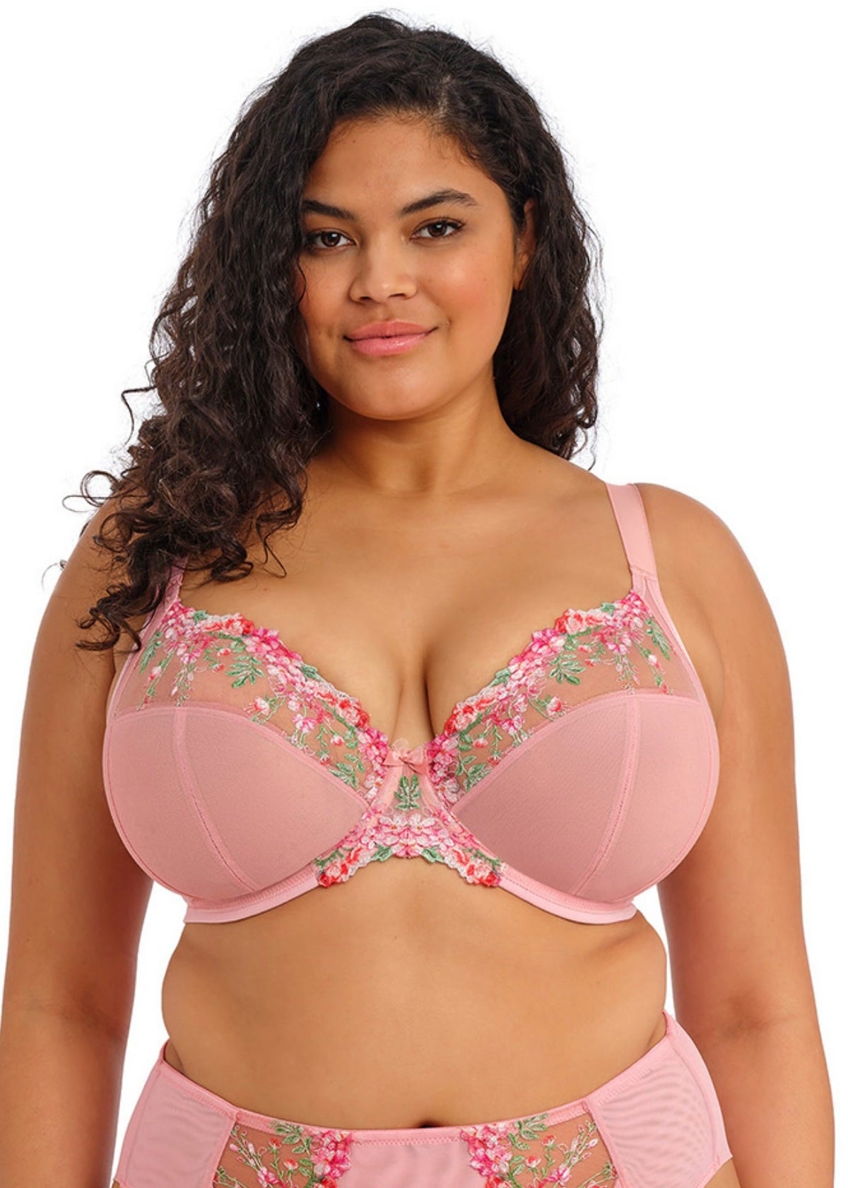 elomi Aerith Rose Plunge Bra
