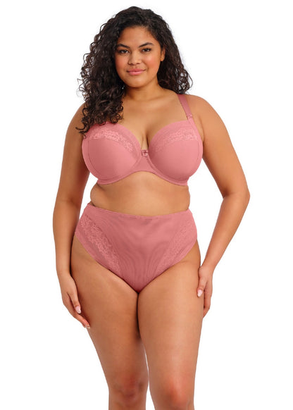 elomi Nerina Dusty Rose Stretch Plunge Bra