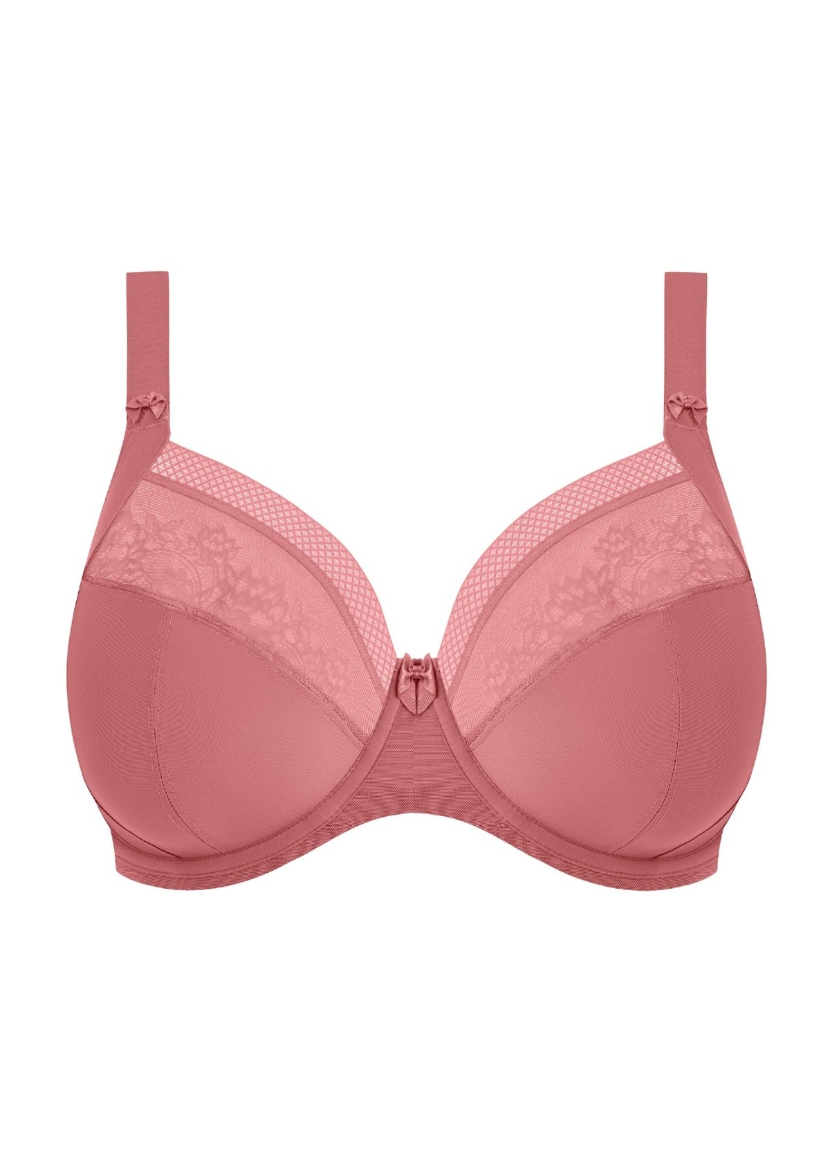 elomi Nerina Dusty Rose Stretch Plunge Bra
