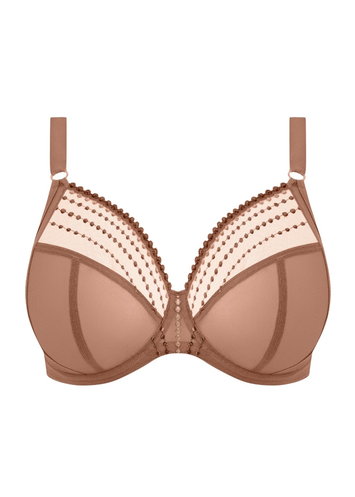 elomi Matilda Praline Plunge Bra
