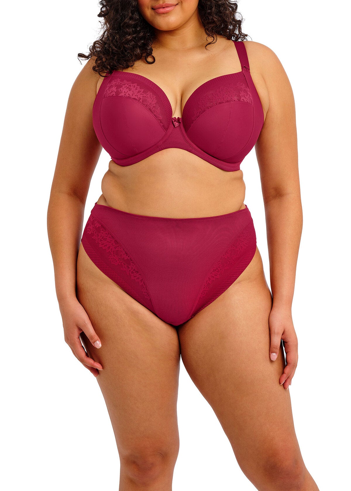 elomi Nerina Rouge Stretch Plunge Bra