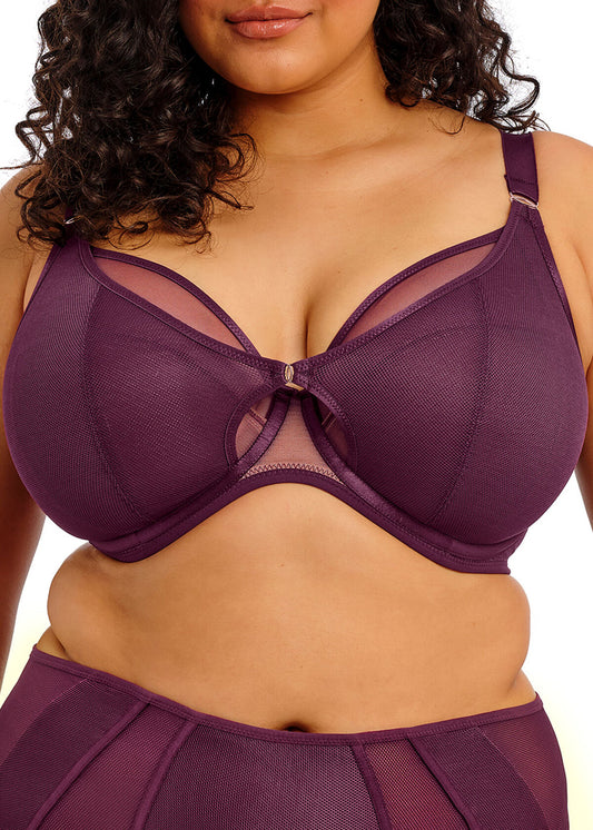 elomi Kintai Blackberry Plunge Bra