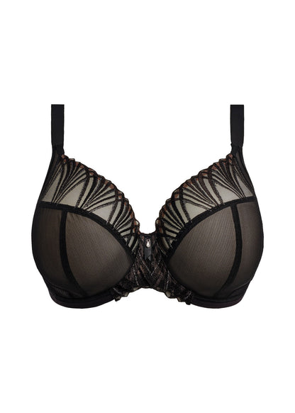 elomi Reja Black Plunge Bra