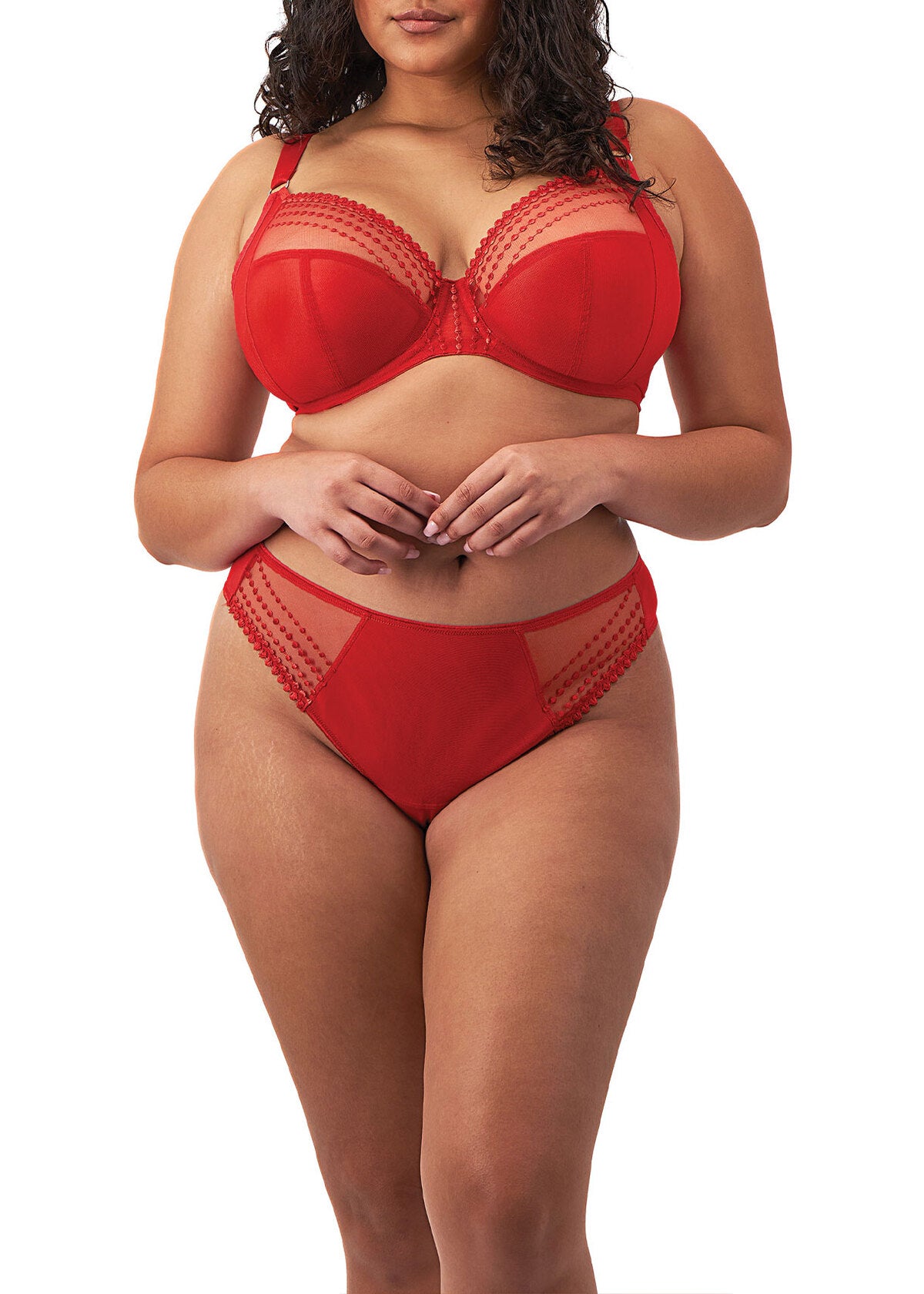 elomi Matilda Haute Red Plunge Bra