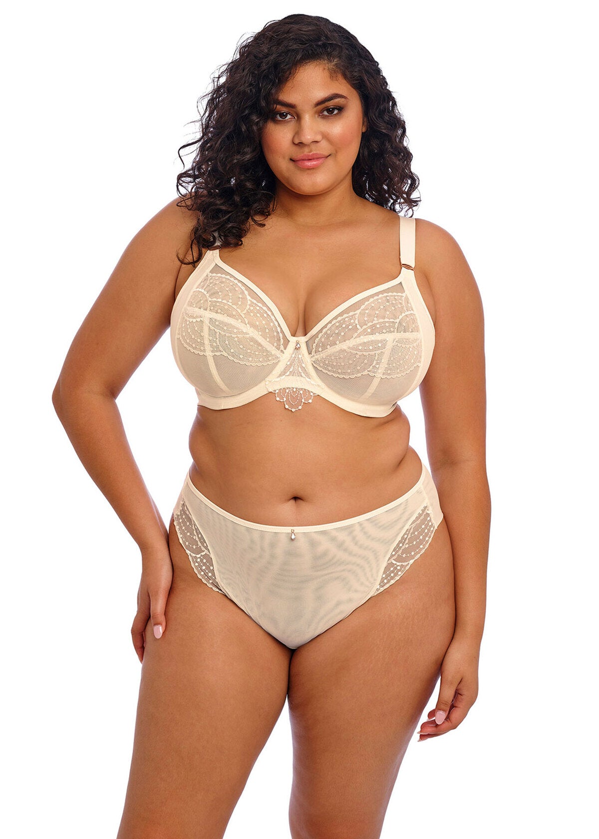 elomi Priya Vanilla Plunge Bra