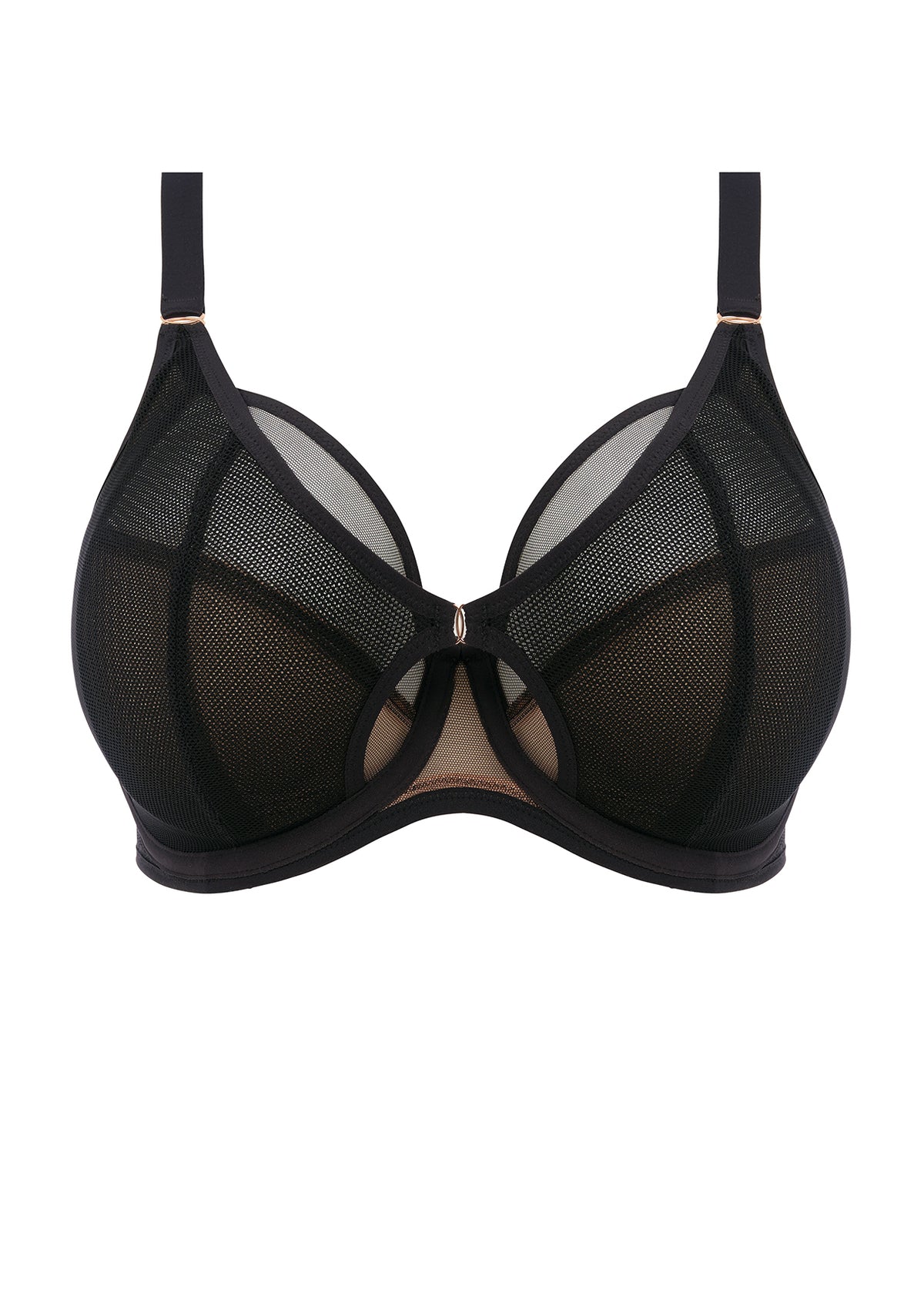 elomi Kintai Black Plunge Bra