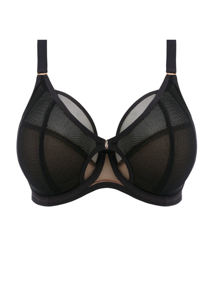 elomi Kintai Black Plunge Bra