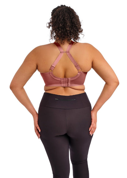 elomi Energise Rosewood Sports Bra