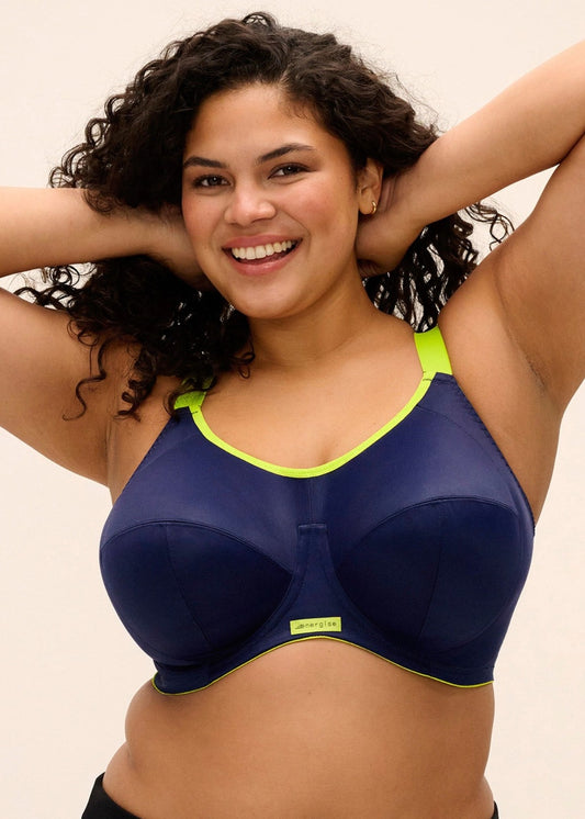 elomi Energise Navy Sports Bra
