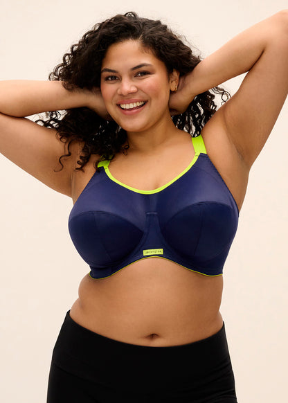 elomi Energise Navy Sports Bra