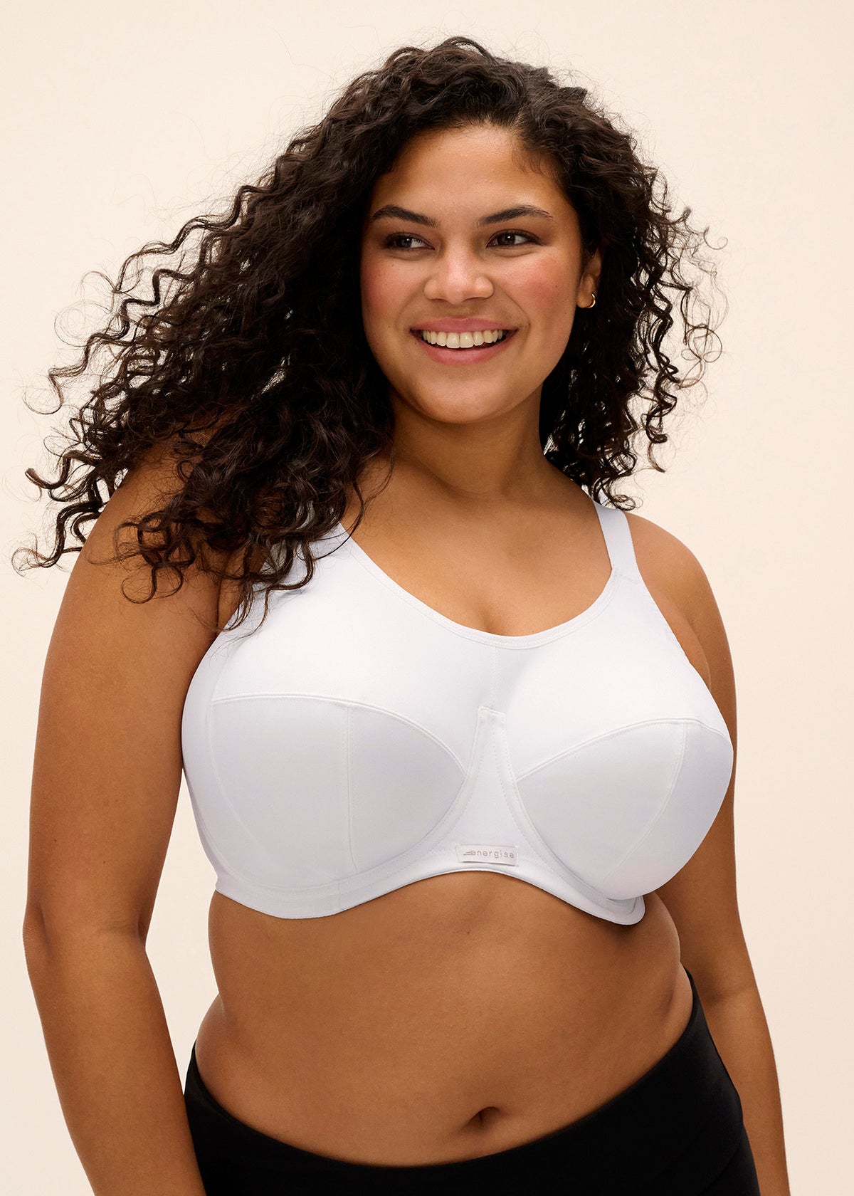 elomi Energise White Sports Bra