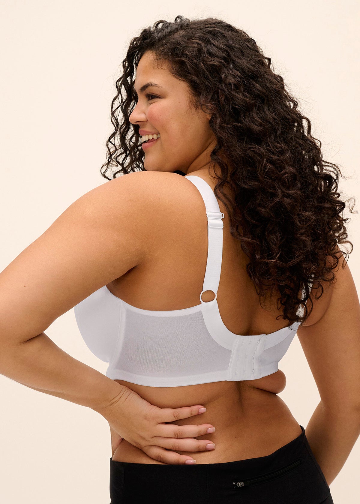 elomi Energise White Sports Bra