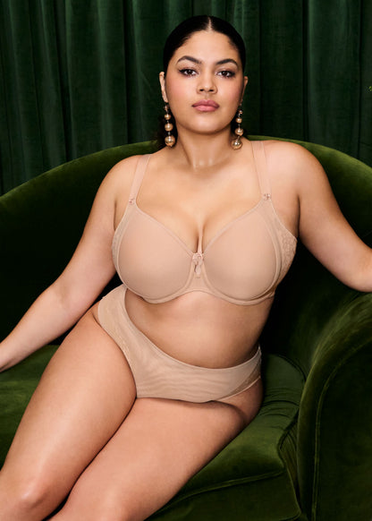 elomi Nerina Sahara High Leg Brief