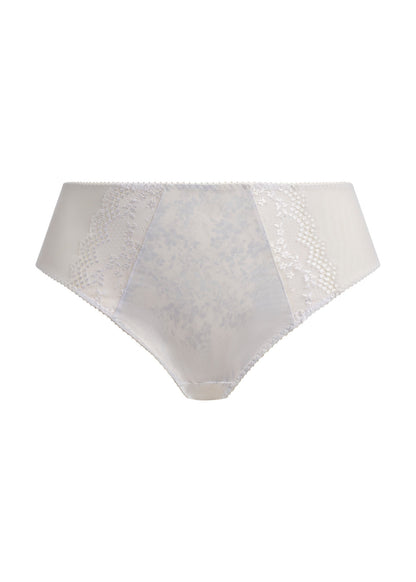 elomi Lucie White High Leg Brief