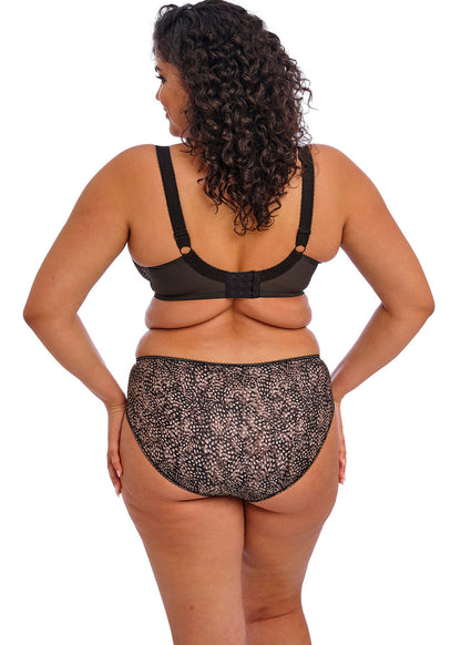 elomi Morgan Ebony Brief