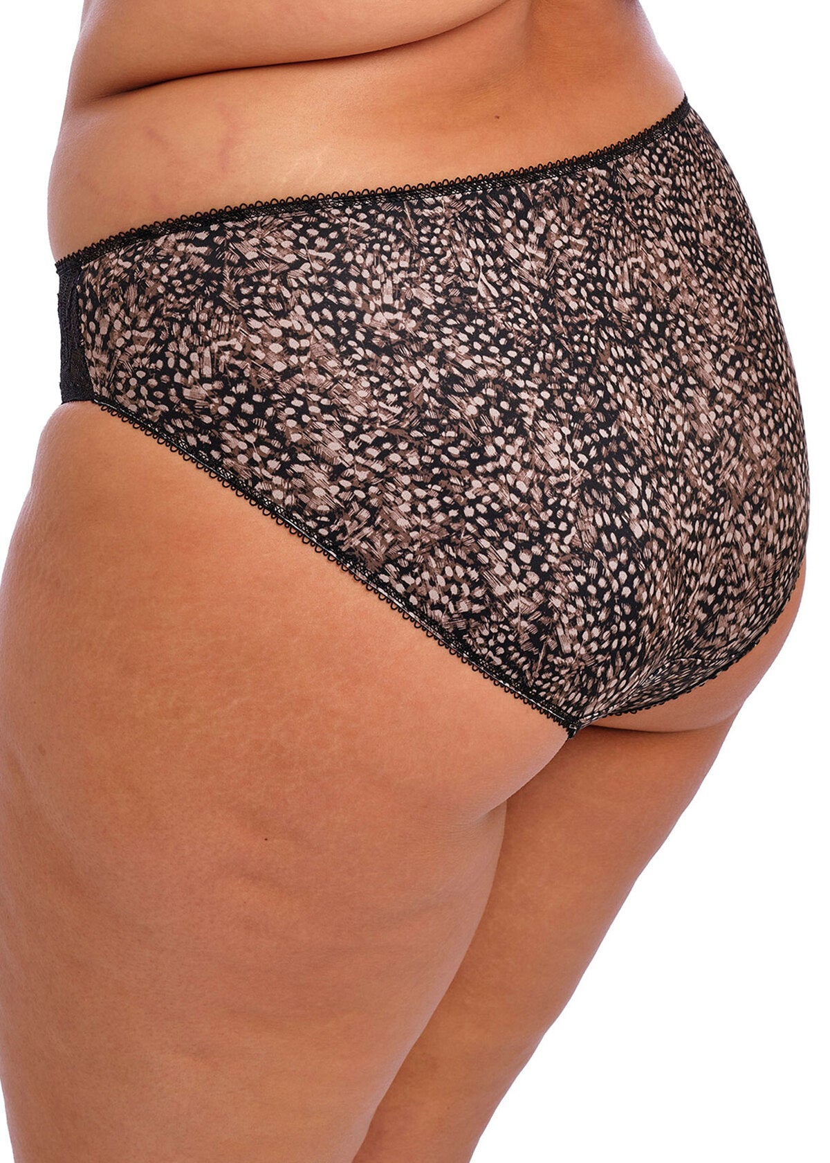 elomi Morgan Ebony Brief