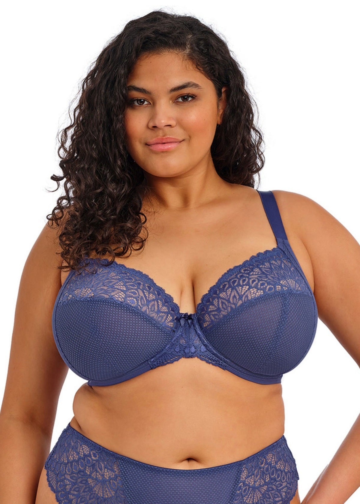 elomi Tiernie Denim Stretch Plunge Bra