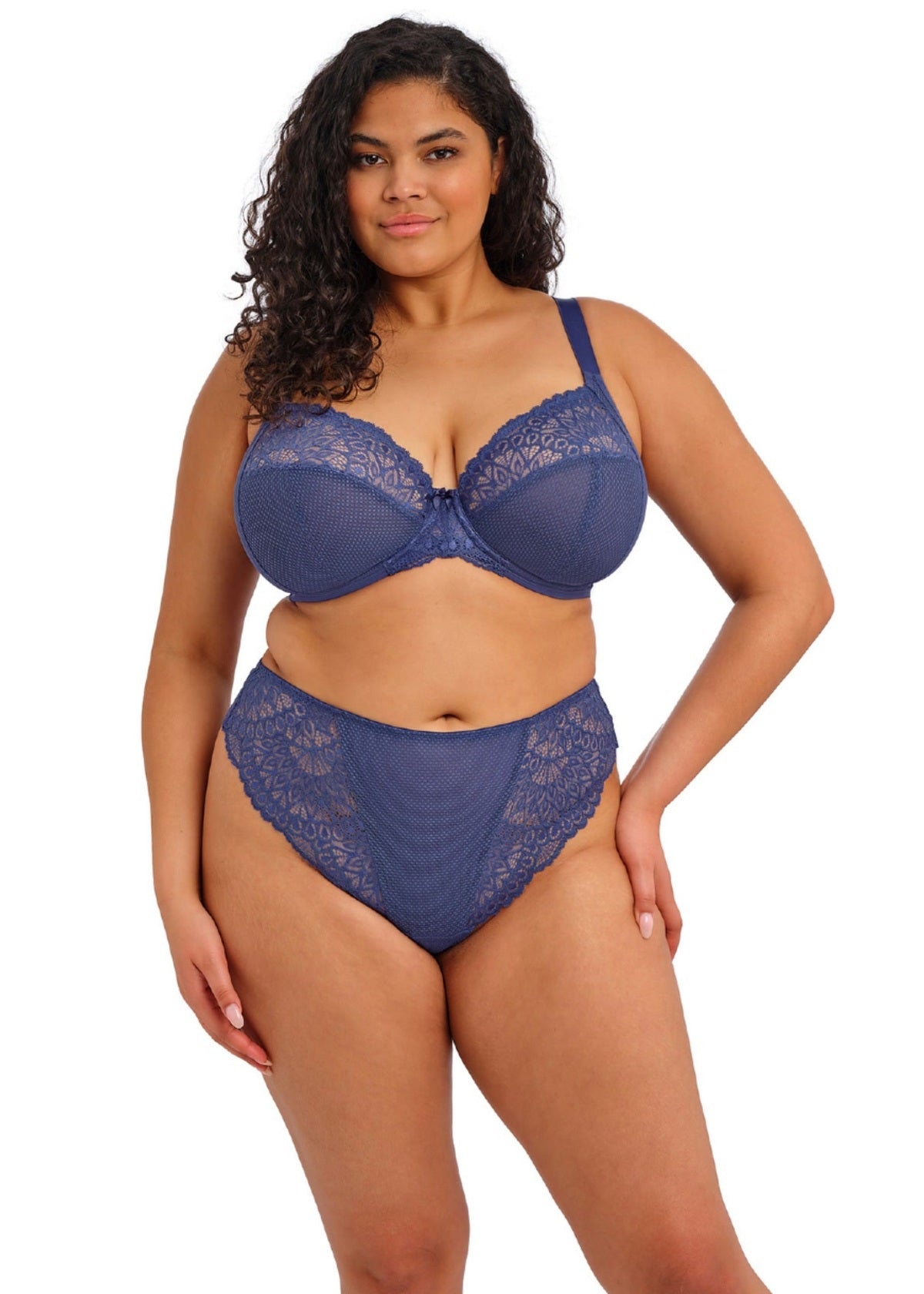 elomi Tiernie Denim Stretch Plunge Bra