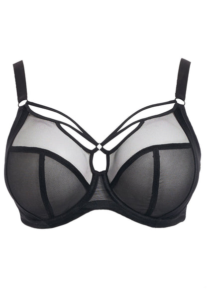 elomi Sachi Black Plunge Bra