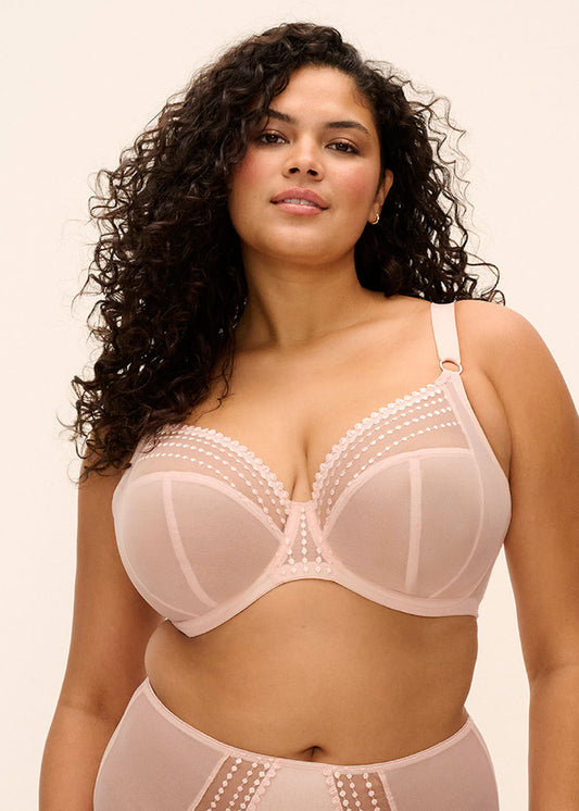 elomi Matilda Pearl Blush Plunge Bra