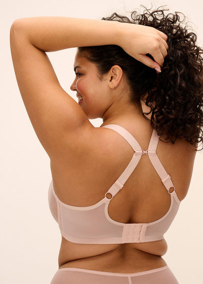 elomi Matilda Pearl Blush Plunge Bra
