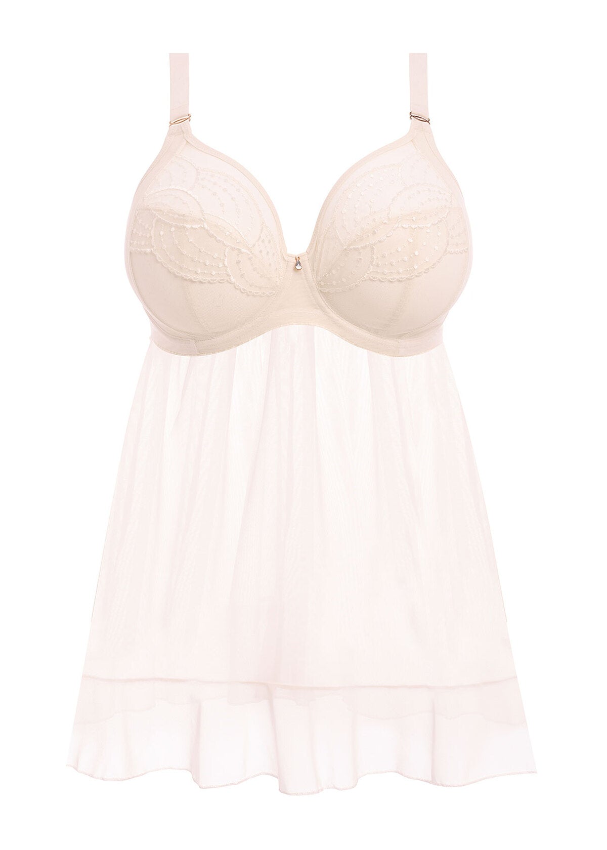 elomi Priya Vanilla Babydoll